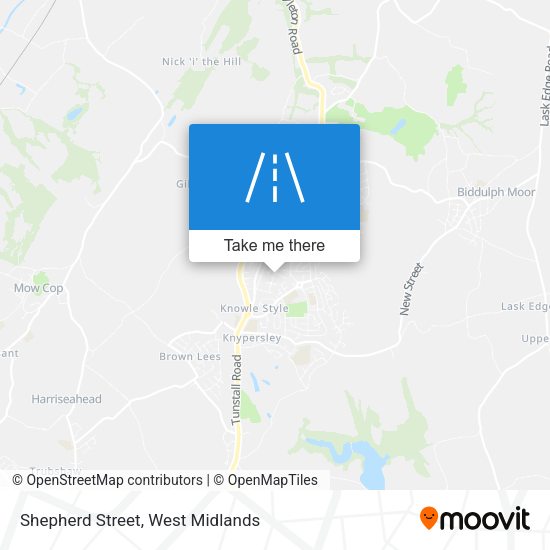 Shepherd Street map