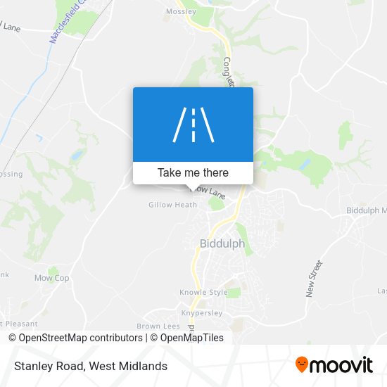 Stanley Road map
