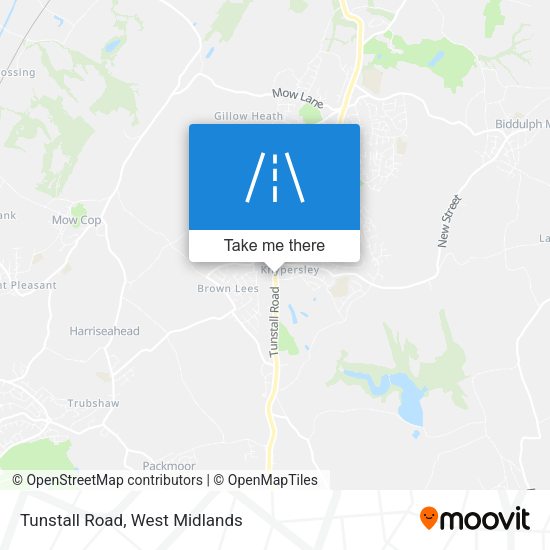 Tunstall Road map
