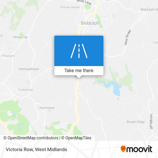 Victoria Row map