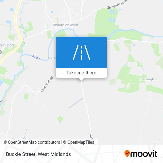 Buckle Street map
