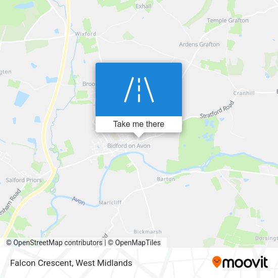 Falcon Crescent map