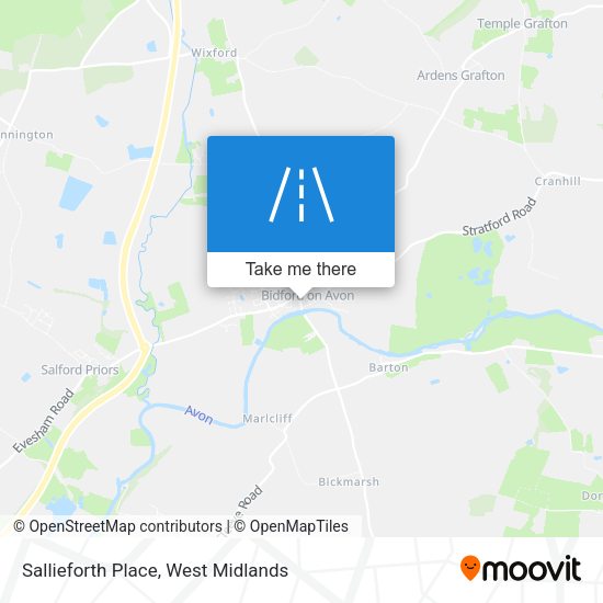 Sallieforth Place map