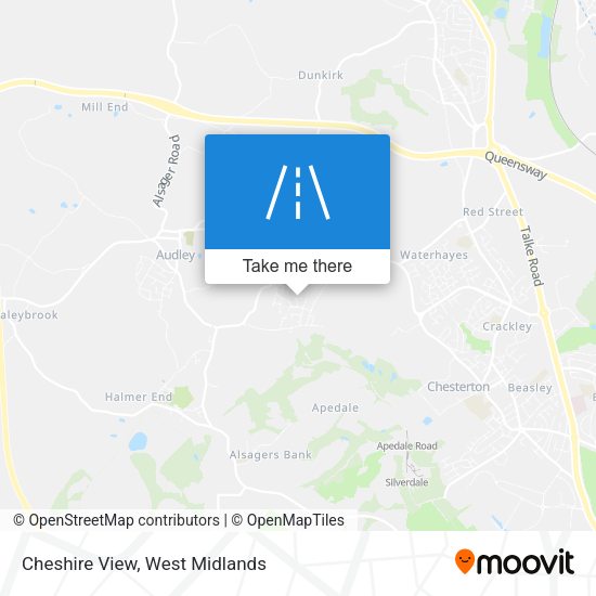 Cheshire View map