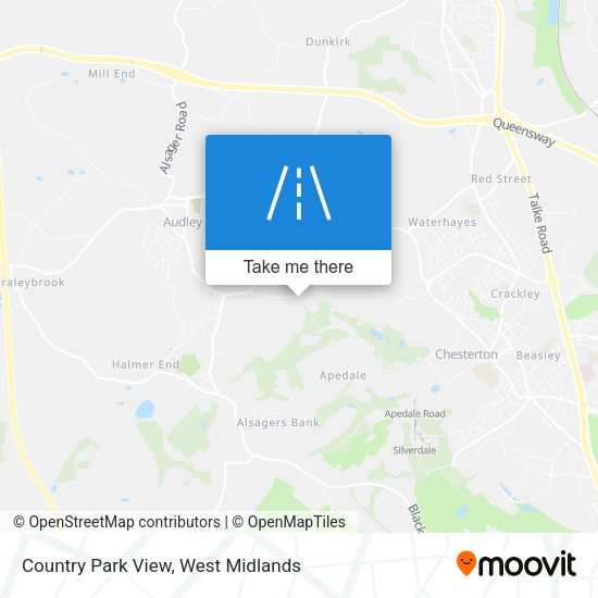 Country Park View map