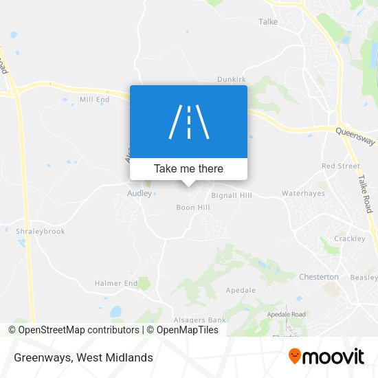 Greenways map