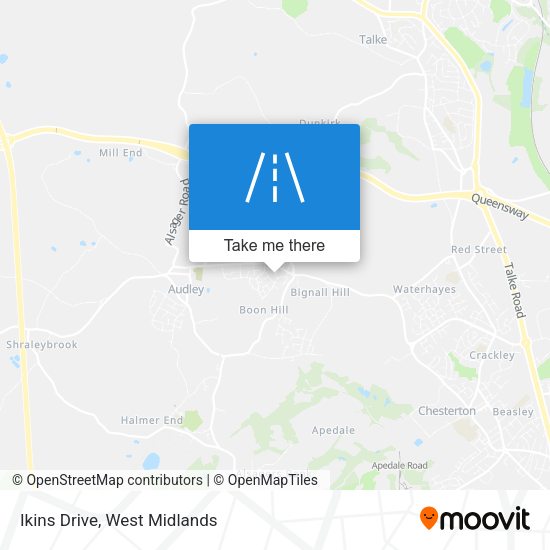 Ikins Drive map