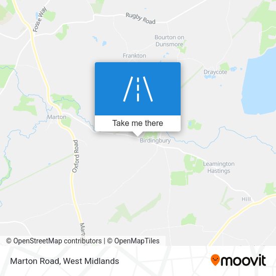 Marton Road map