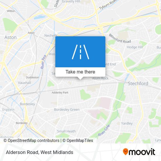Alderson Road map