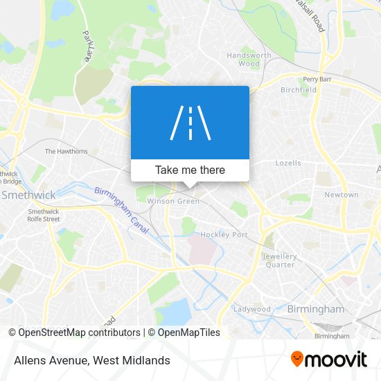 Allens Avenue map
