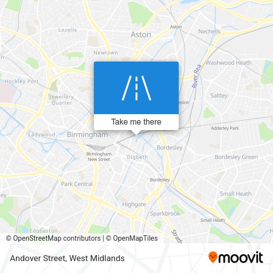 Andover Street map