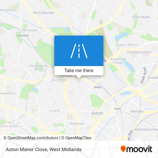Aston Manor Close map