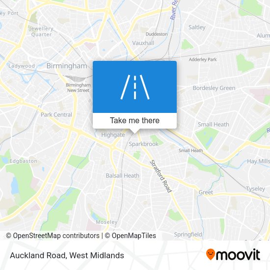 Auckland Road map