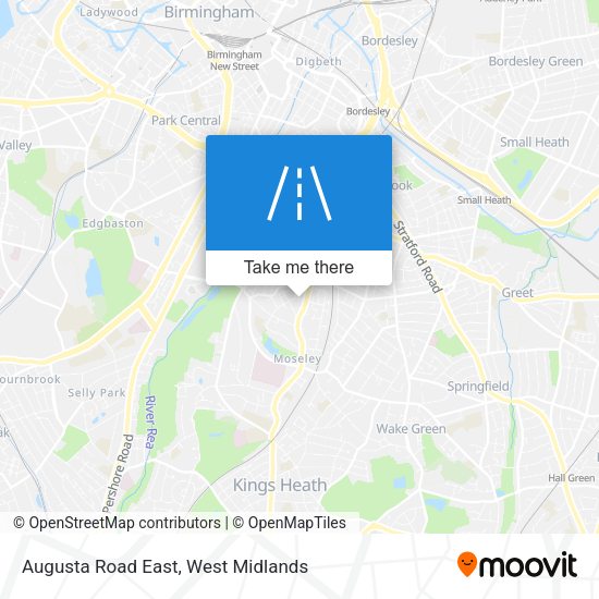 Augusta Road East map
