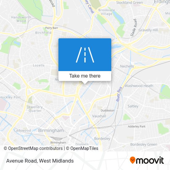 Avenue Road map