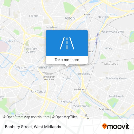Banbury Street map