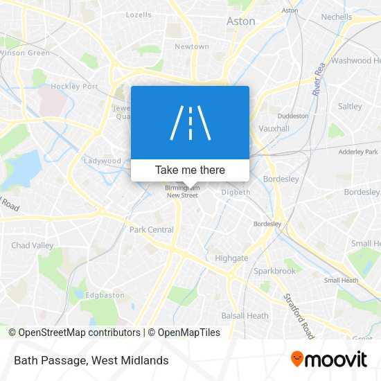 Bath Passage map