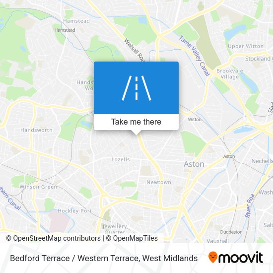 Bedford Terrace / Western Terrace map