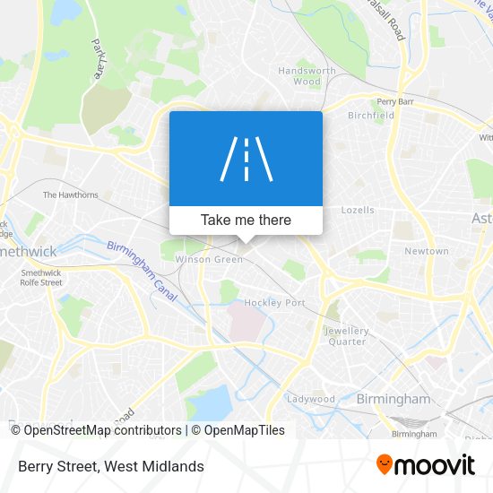Berry Street map