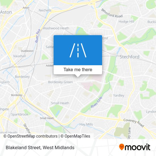 Blakeland Street map