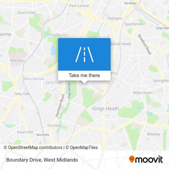 Boundary Drive map
