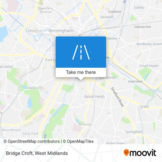 Bridge Croft map