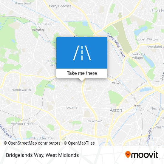 Bridgelands Way map