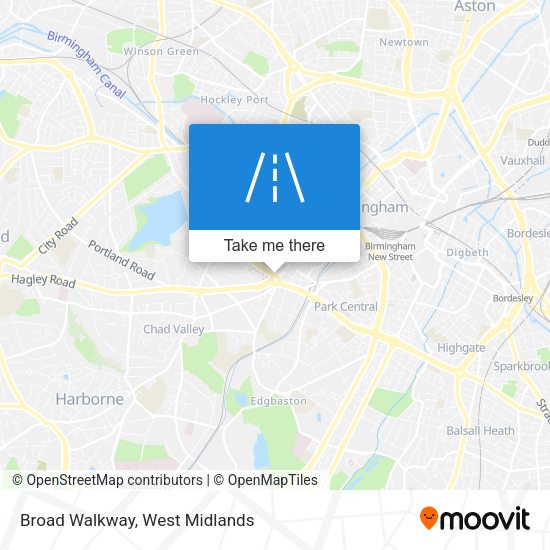 Broad Walkway map