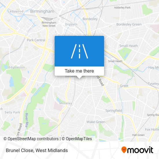 Brunel Close map