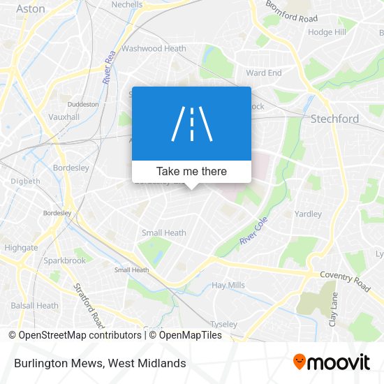 Burlington Mews map