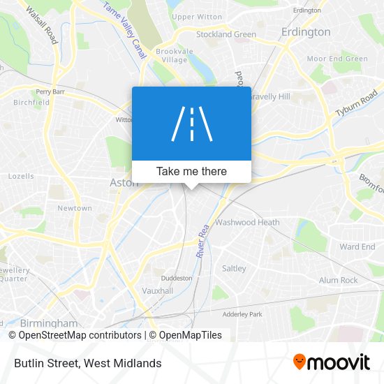 Butlin Street map