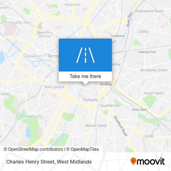 Charles Henry Street map