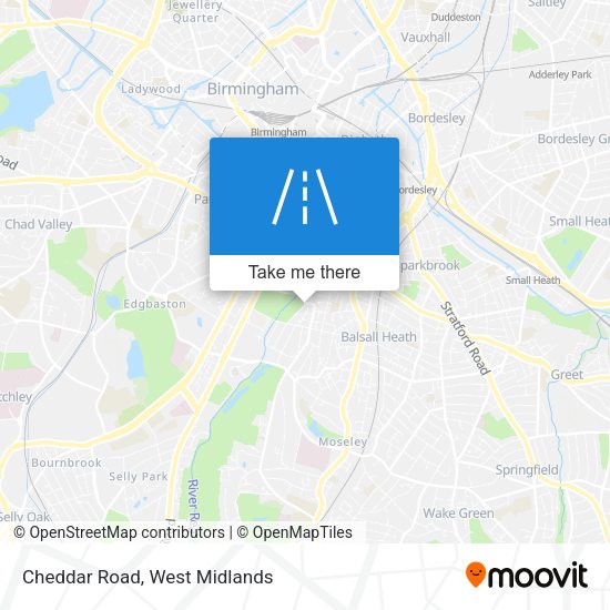 Cheddar Road map