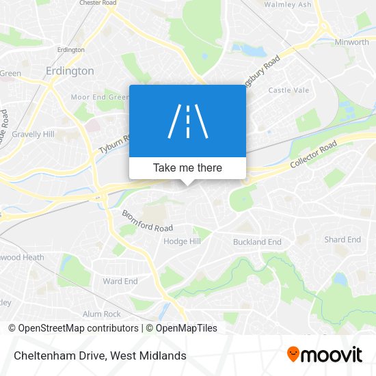 Cheltenham Drive map