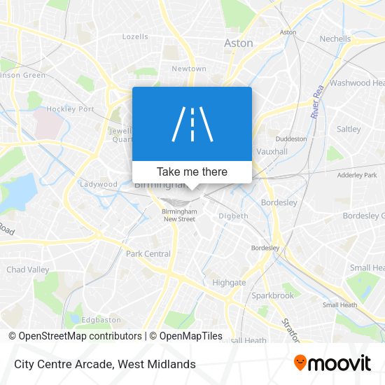 City Centre Arcade map