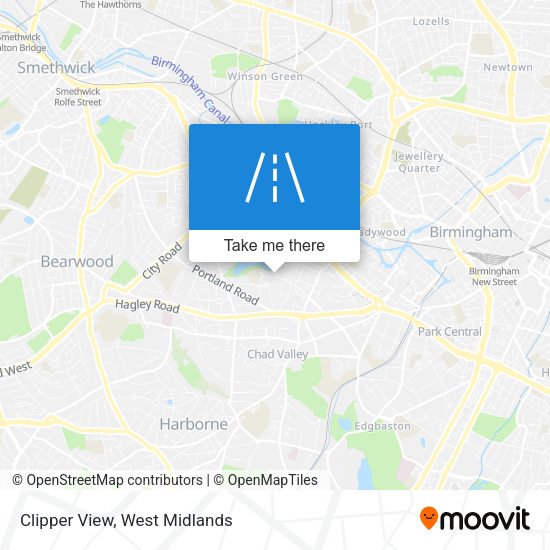 Clipper View map