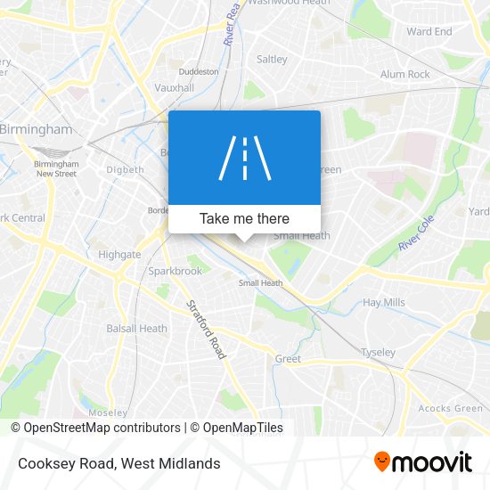 Cooksey Road map