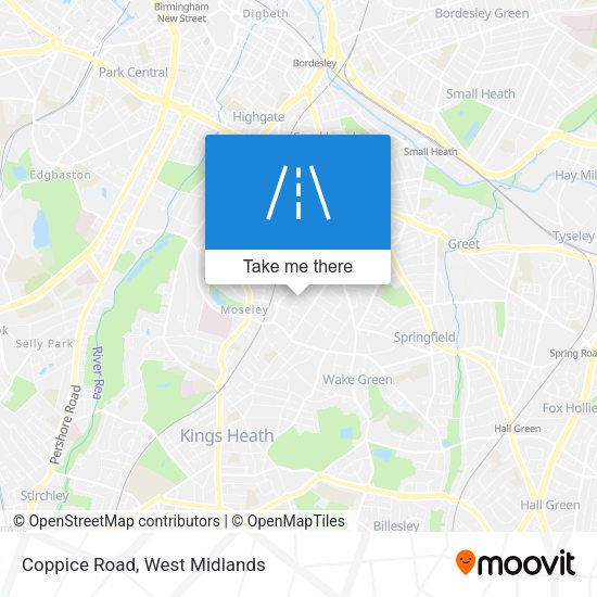 Coppice Road map