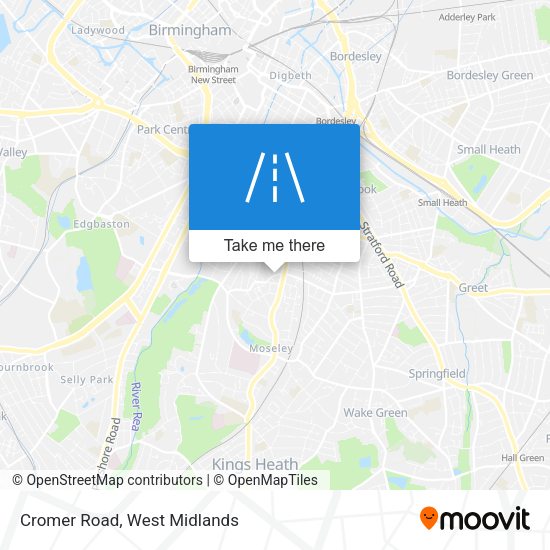 Cromer Road map