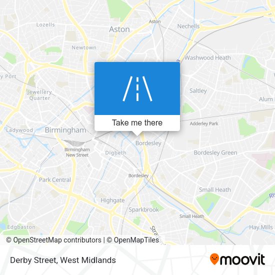 Derby Street map