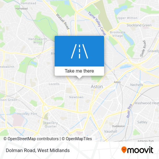 Dolman Road map