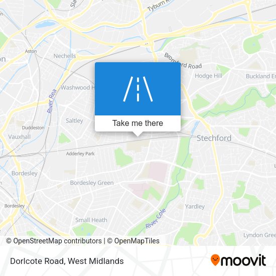 Dorlcote Road map