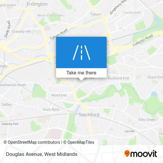 Douglas Avenue map