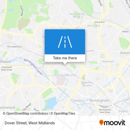 Dover Street map