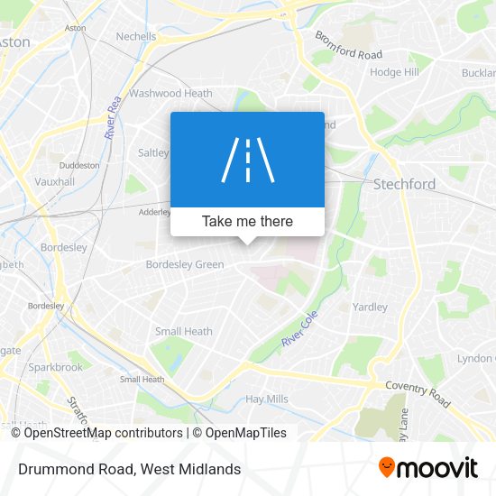 Drummond Road map