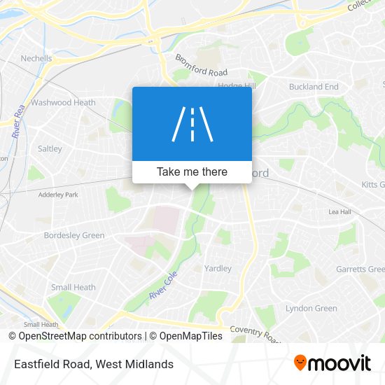 Eastfield Road map
