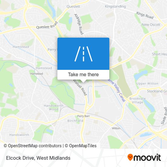 Elcock Drive map