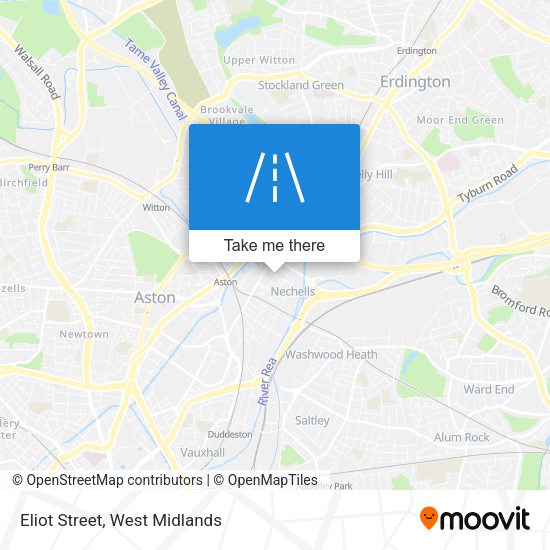 Eliot Street map
