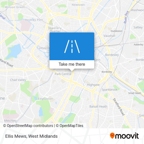 Ellis Mews map