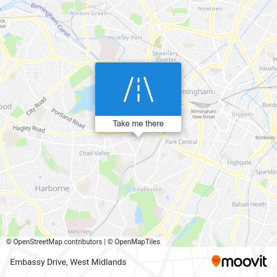 Embassy Drive map